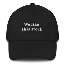 Load image into Gallery viewer, We like this stock r/wallstreetbets cap
