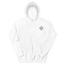 Load image into Gallery viewer, Enron Embroidered Hoodie - Inspired by vintage corporate merch

